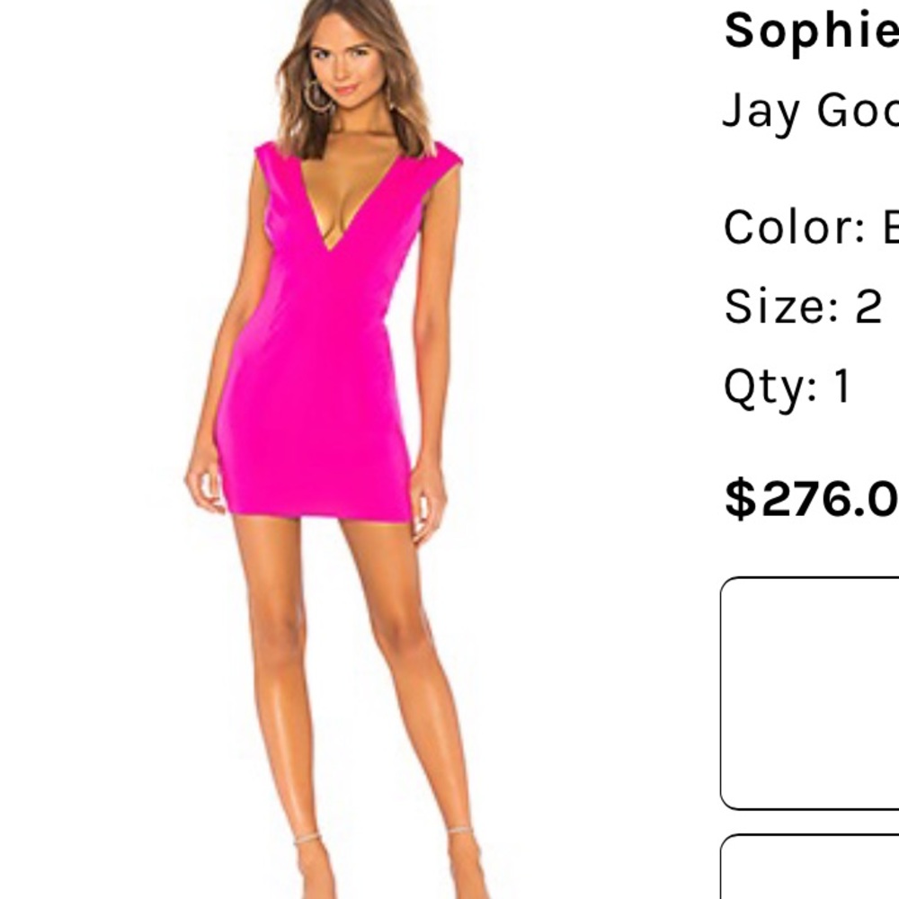 Jay Godfrey fuchsia mini